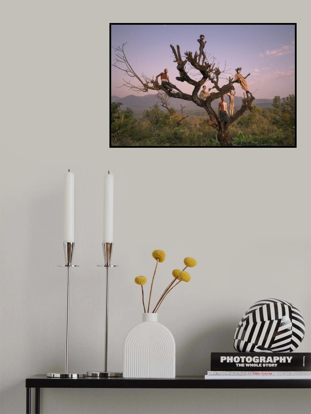 Ethiopian Suri tribes Poster och Canvastavla