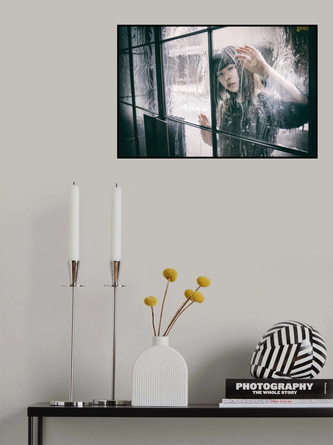 Frosted Glass Poster och Canvastavla