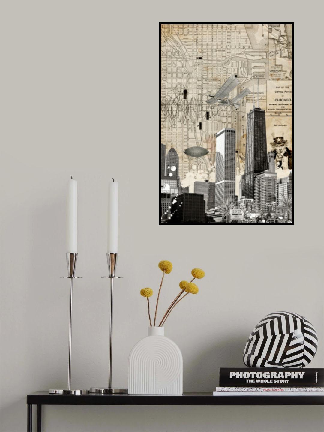 Chicago (City Breaks) Poster och Canvastavla