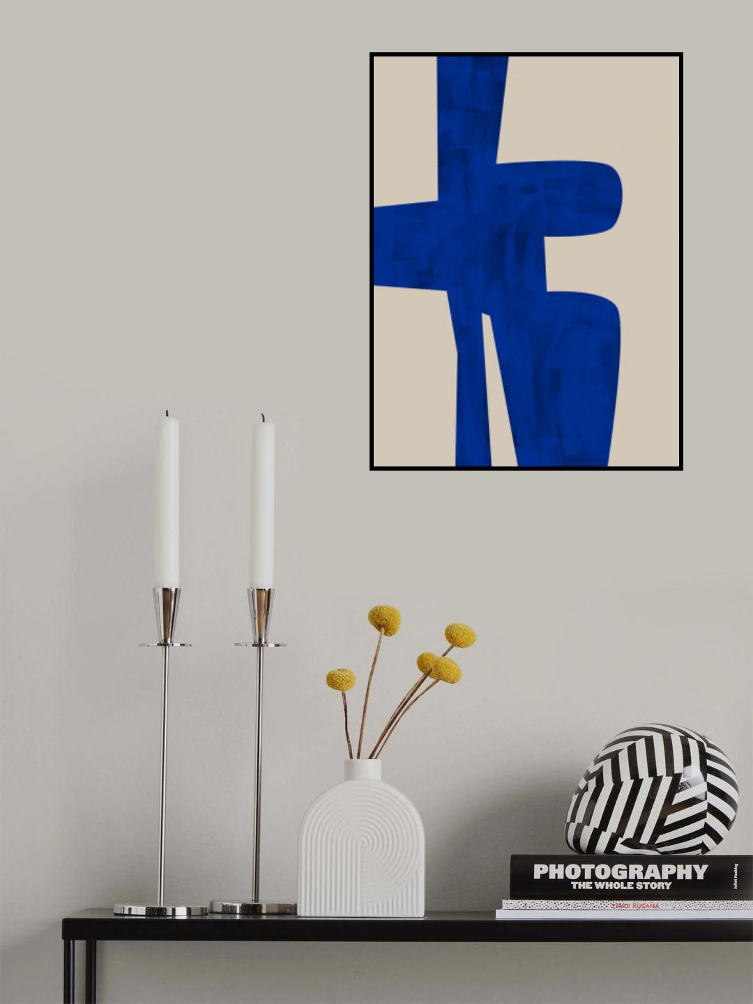 3x4 Aspectratio Indigo62 Poster och Canvastavla