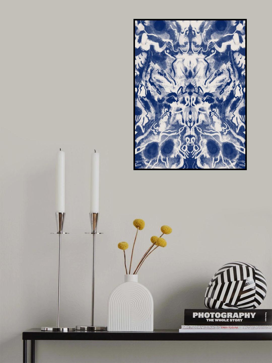 Furious Octopus Poster och Canvastavla