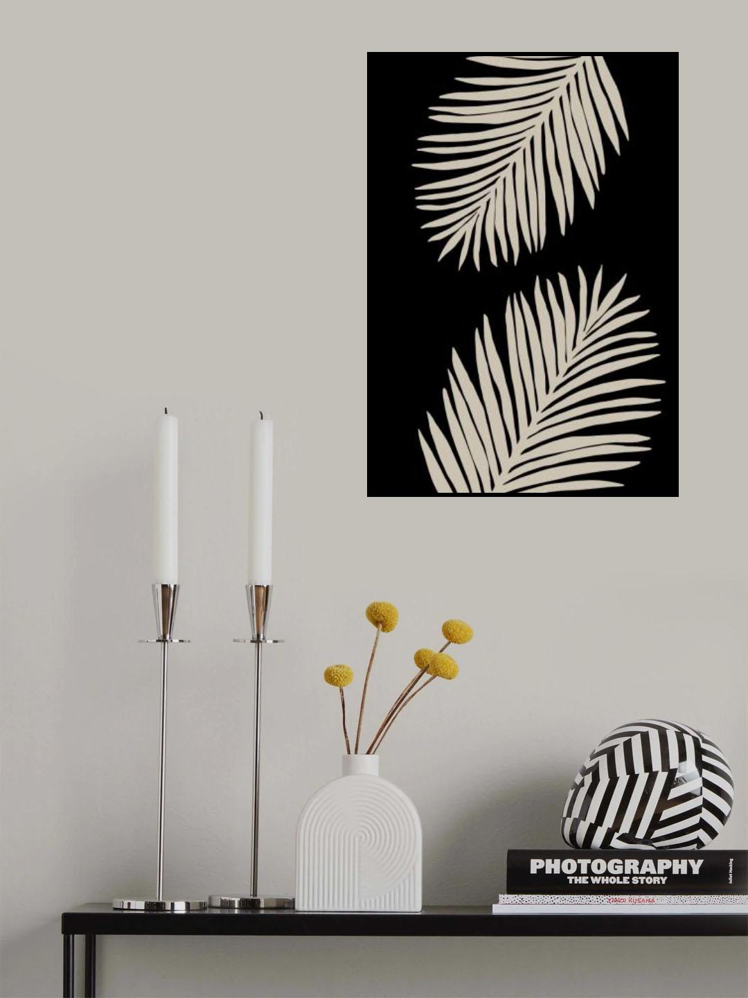 Palm Leaves Poster och Canvastavla