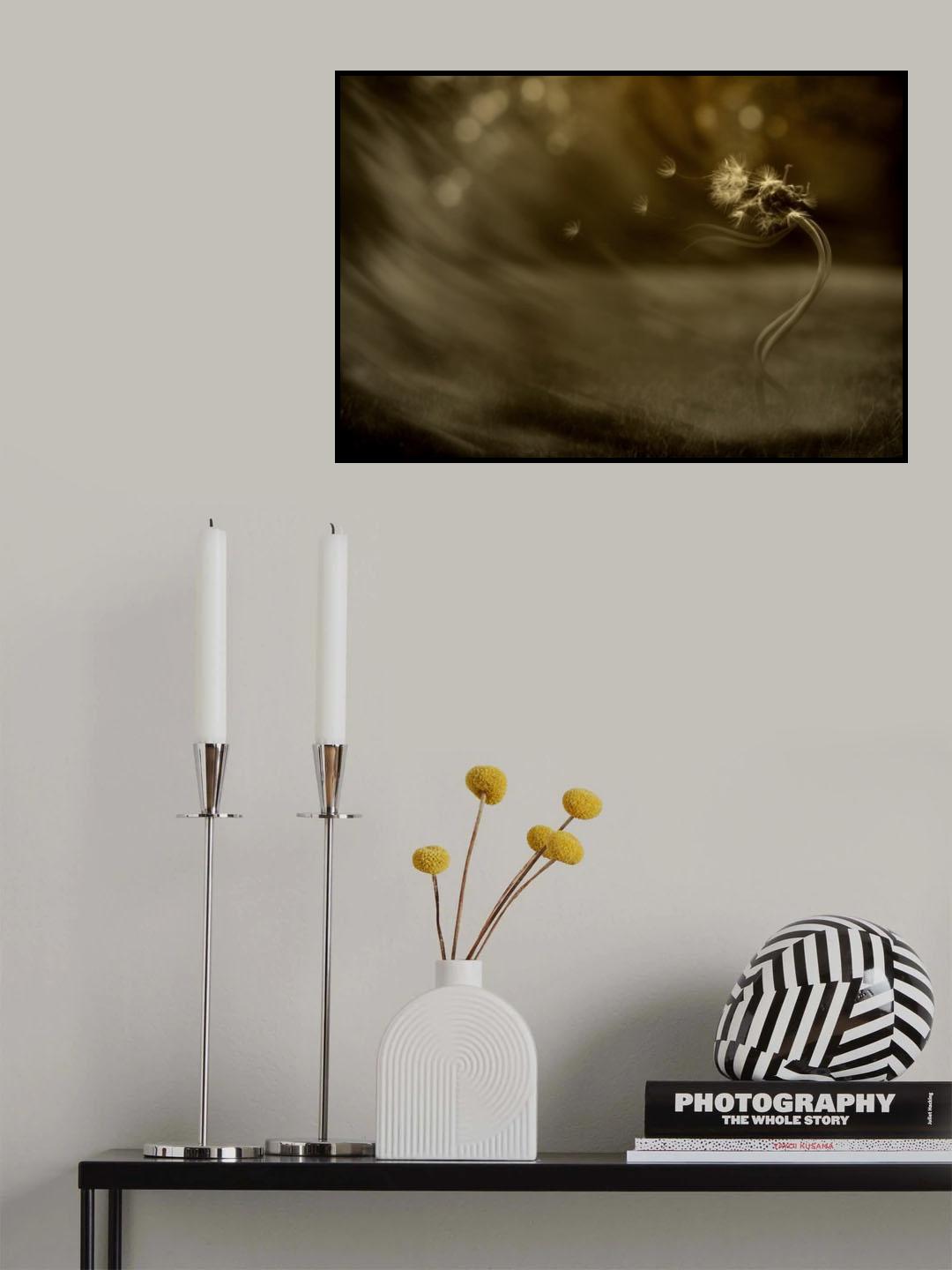 \"Blowing in the wind...\" Poster och Canvastavla