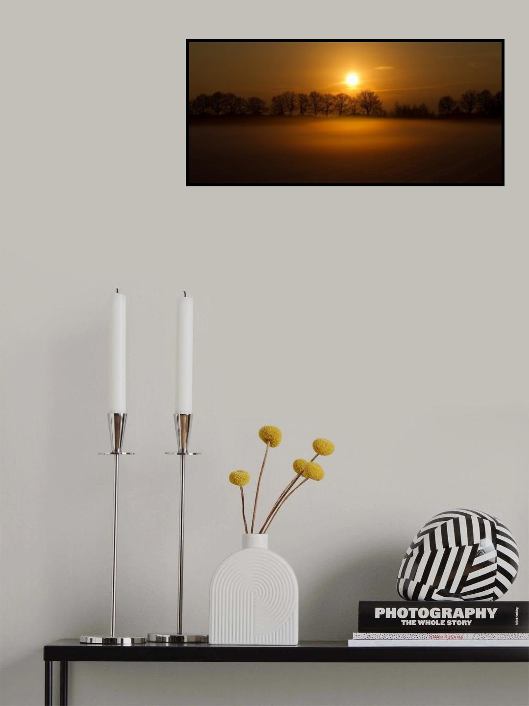 Fog Poster och Canvastavla