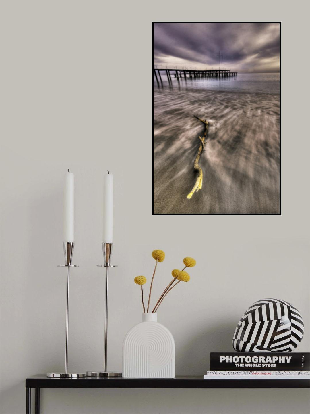 amazing sunset and seascape Poster och Canvastavla