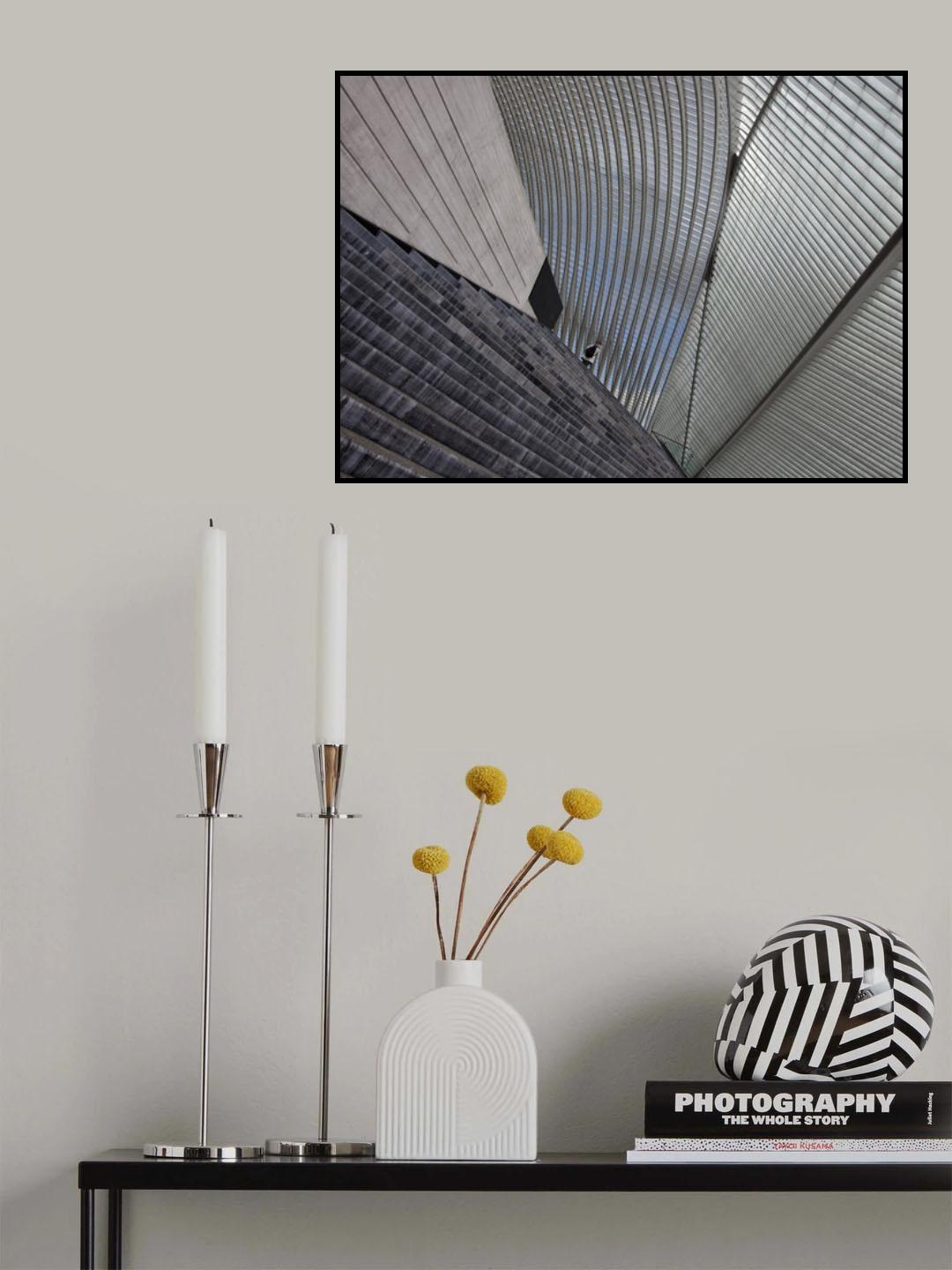 Liège-Guillemins Poster och Canvastavla