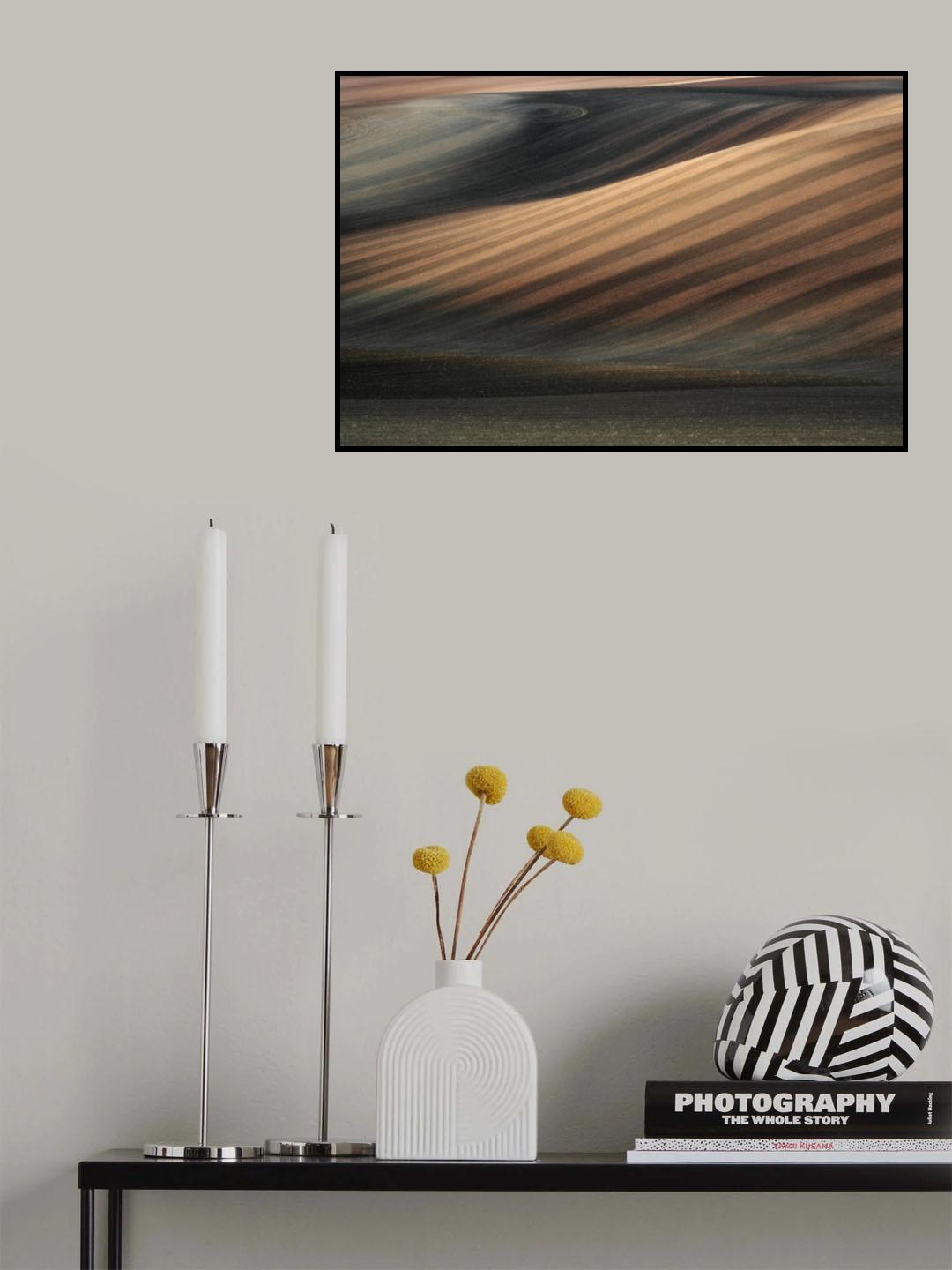 Moravian lines Poster och Canvastavla