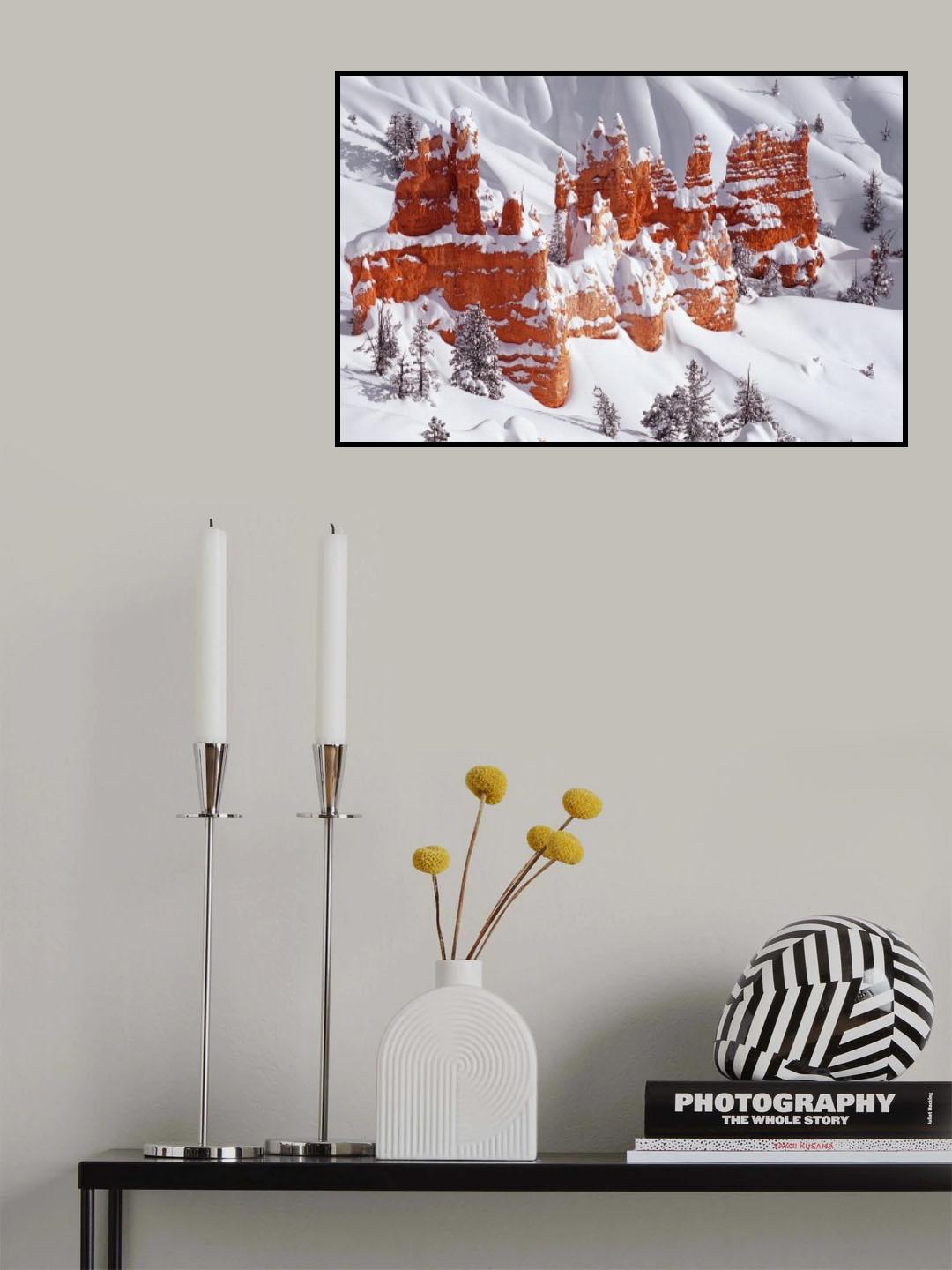 Red Rock Castle Poster och Canvastavla