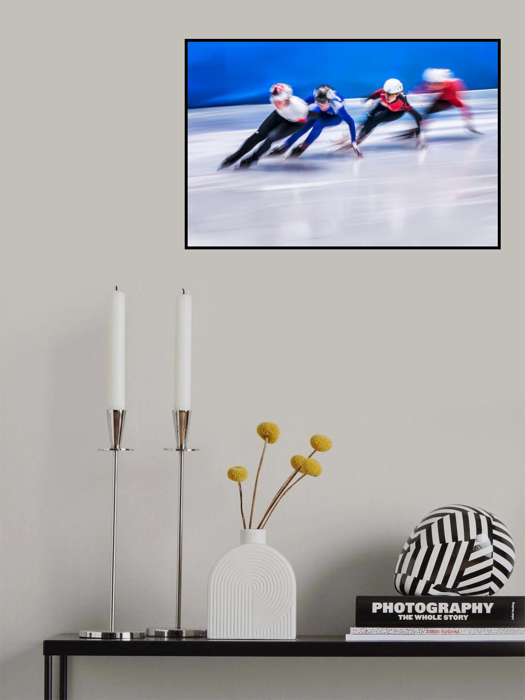 Shorttrack 7 Poster och Canvastavla
