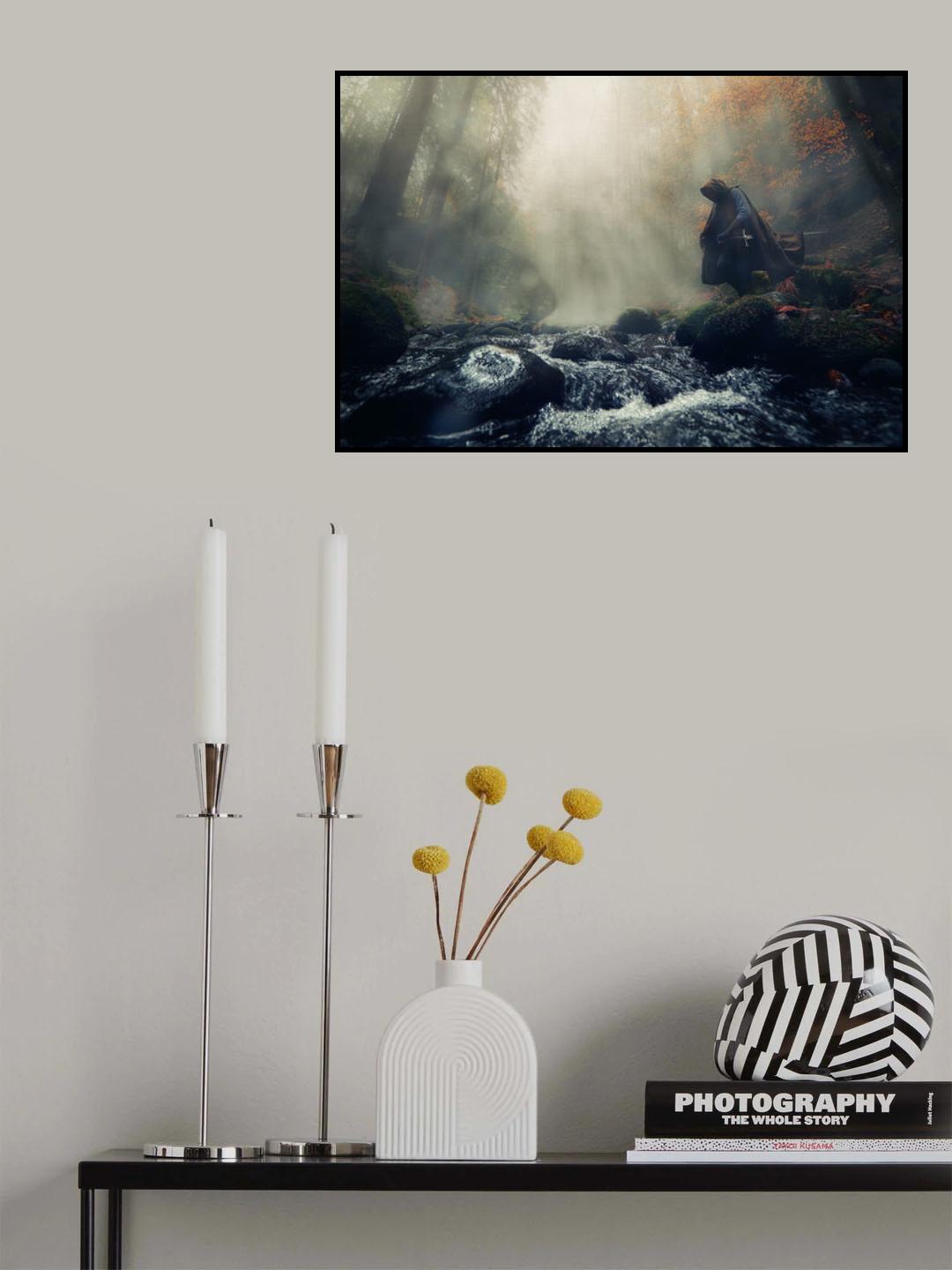 Merging with nature Poster och Canvastavla