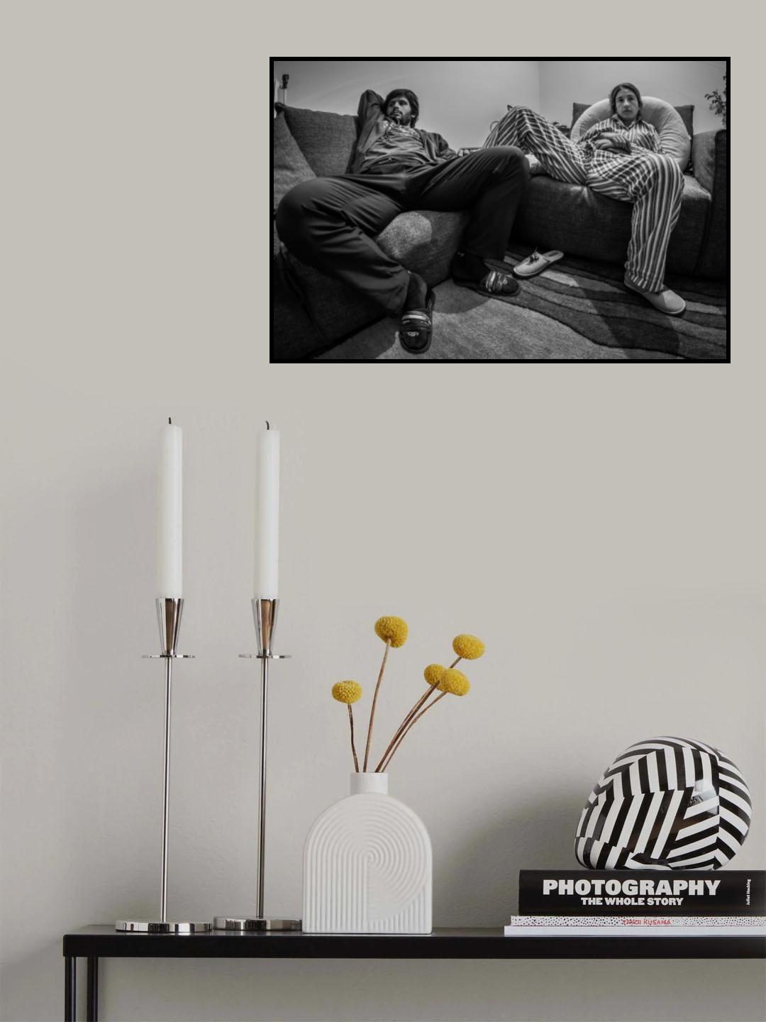 yet another exciting evening... Poster och Canvastavla