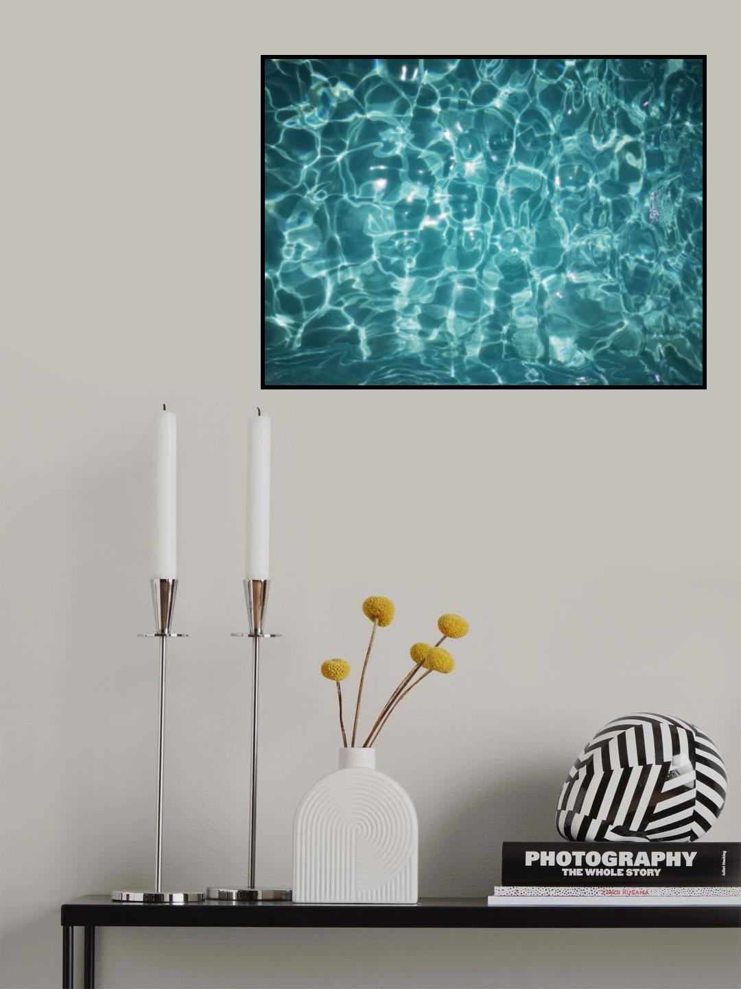 Water Surface Poster och Canvastavla