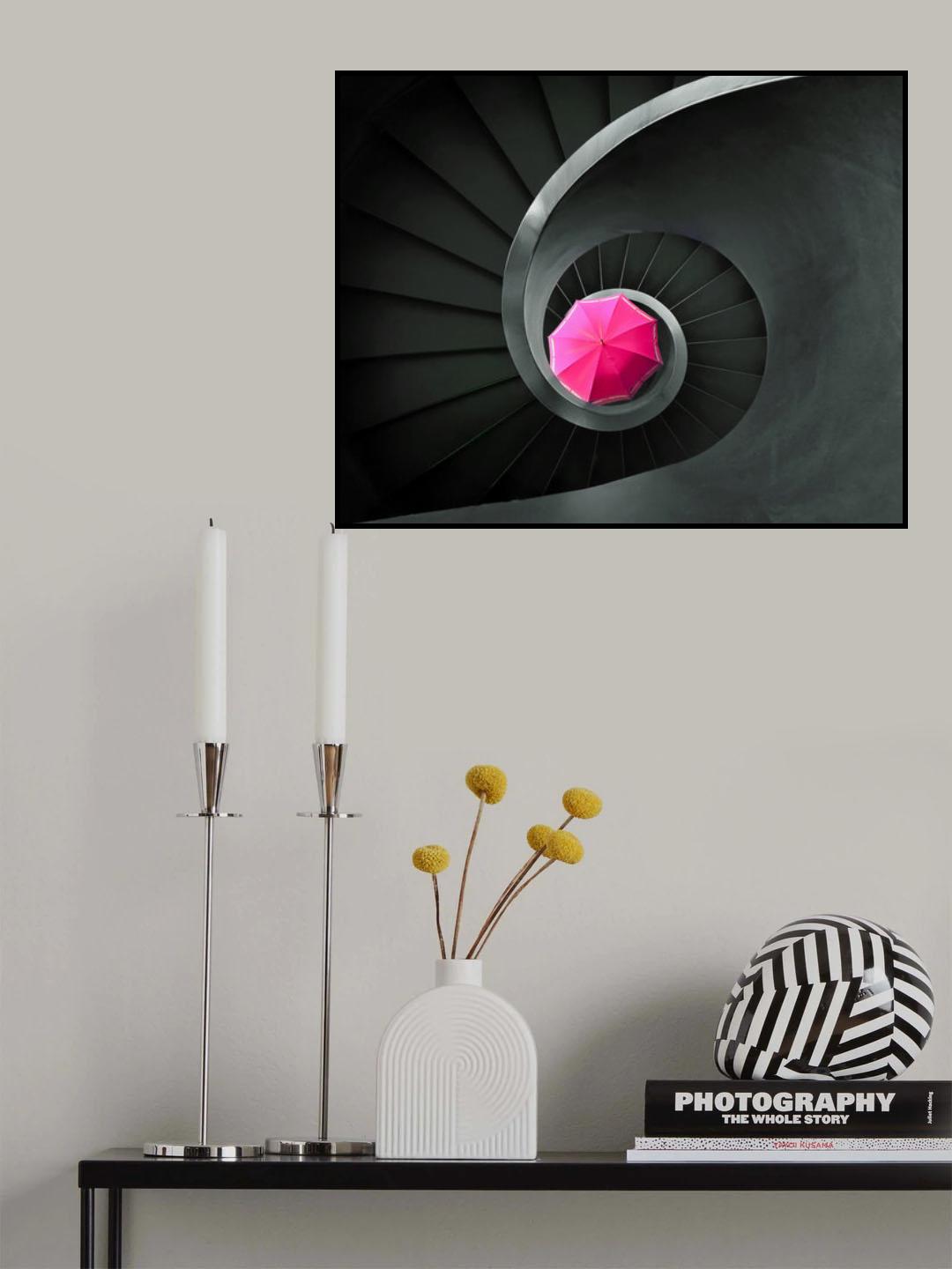 Aroma de cereja a escalar a pele Poster och Canvastavla