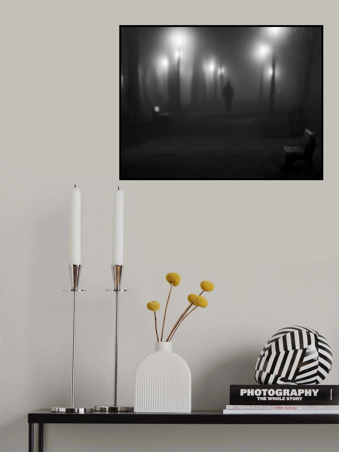 Cold and foggy Poster och Canvastavla