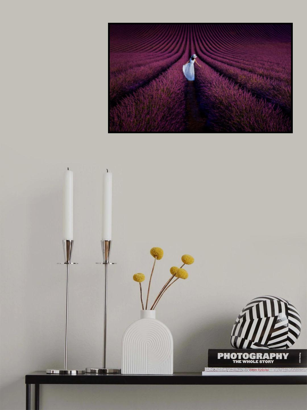 Provence Ultra Purple Poster och Canvastavla