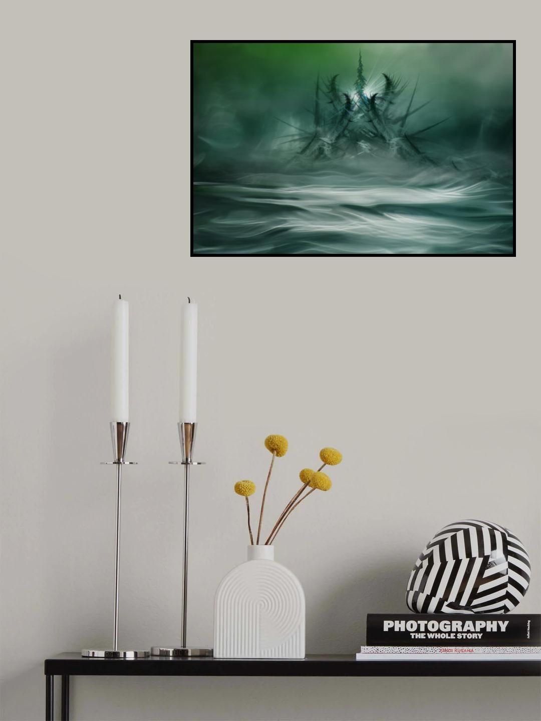 Northern fantasy Poster och Canvastavla