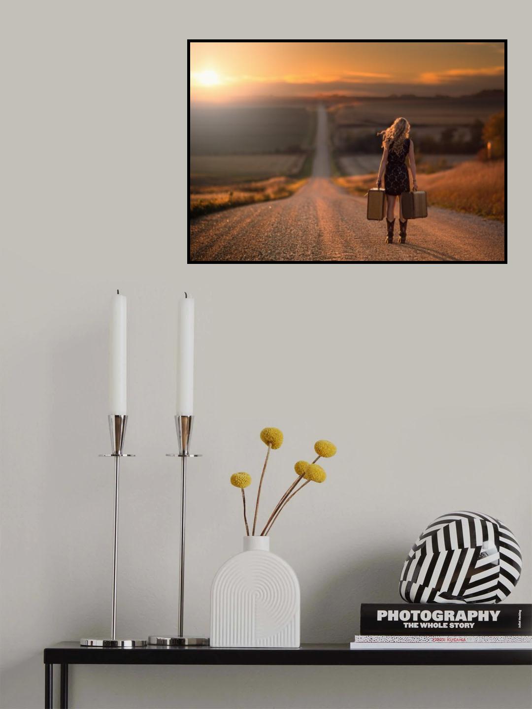 Leaving Nebraska Poster och Canvastavla