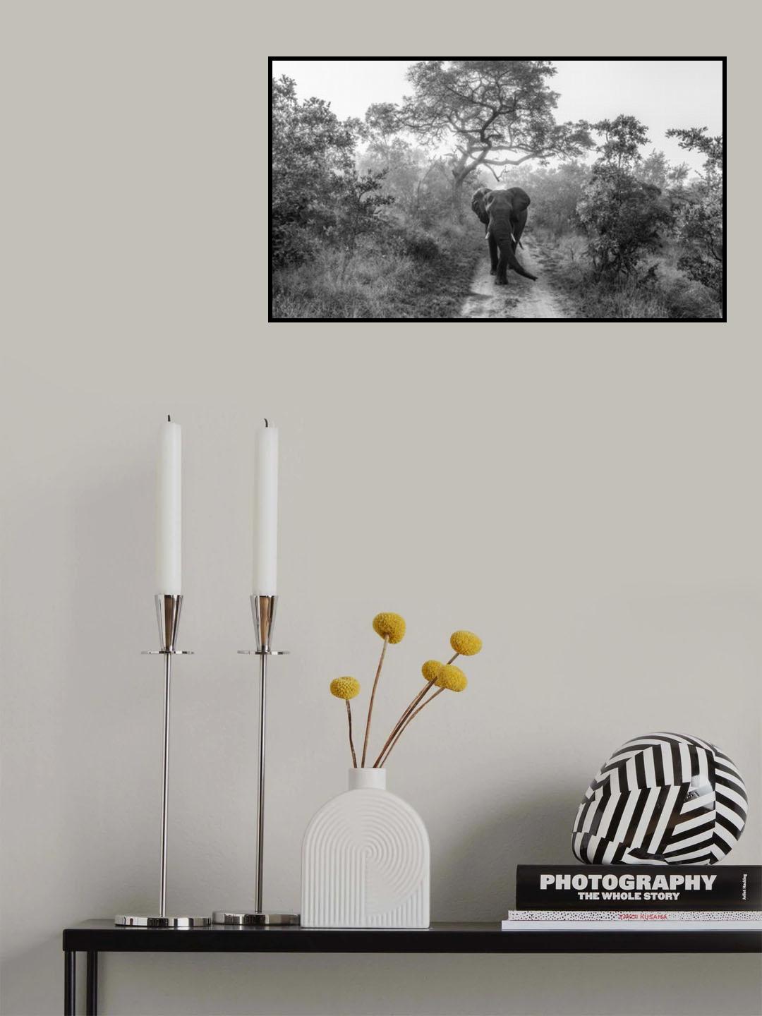 WALKING GIANT Poster och Canvastavla