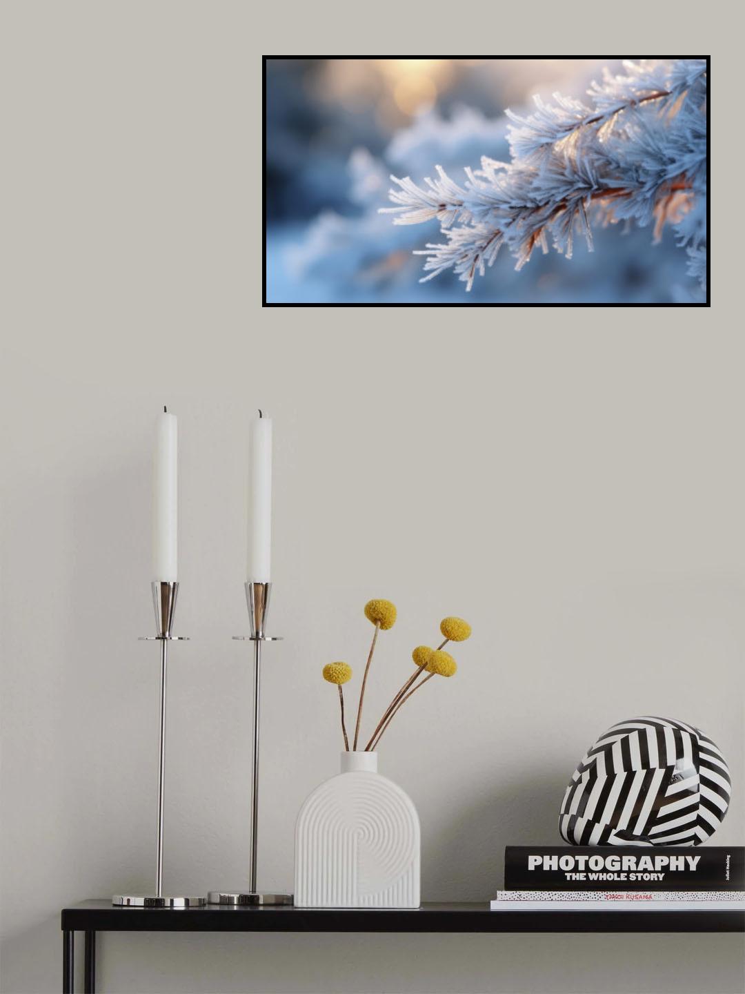 Winter Impressions No 7 Poster och Canvastavla