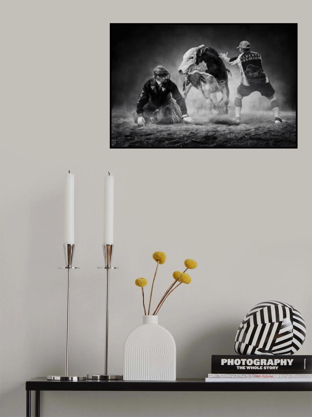 Hang on by the Eyelids Poster och Canvastavla