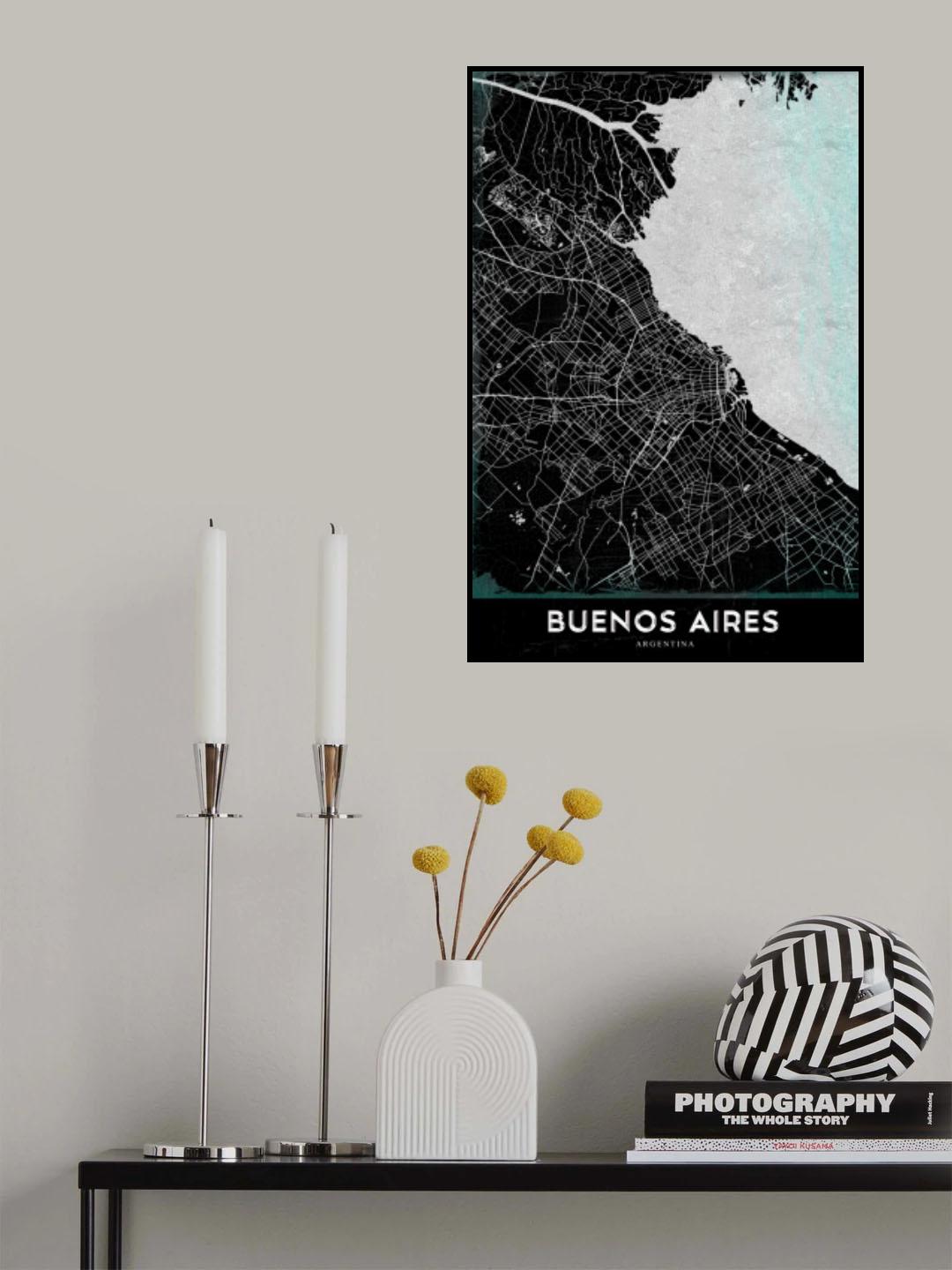BUENOS AIRES Poster och Canvastavla