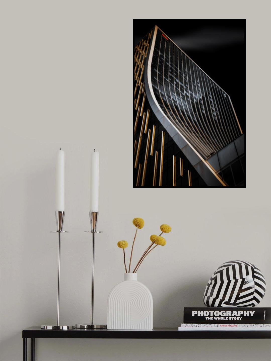 Modern building 8 Poster och Canvastavla
