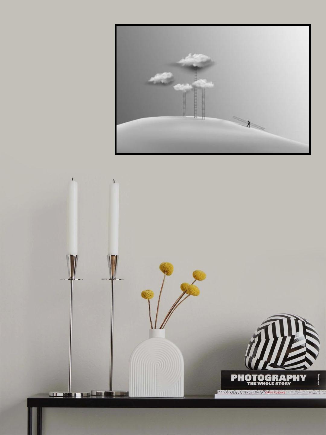 Ladder Poster och Canvastavla