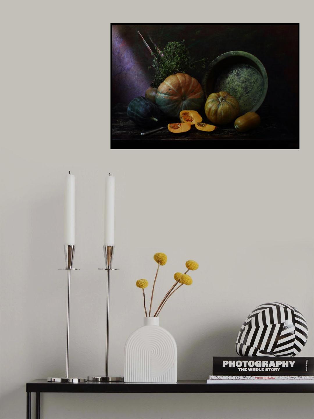 Still life with Pumpkins #5 Poster och Canvastavla