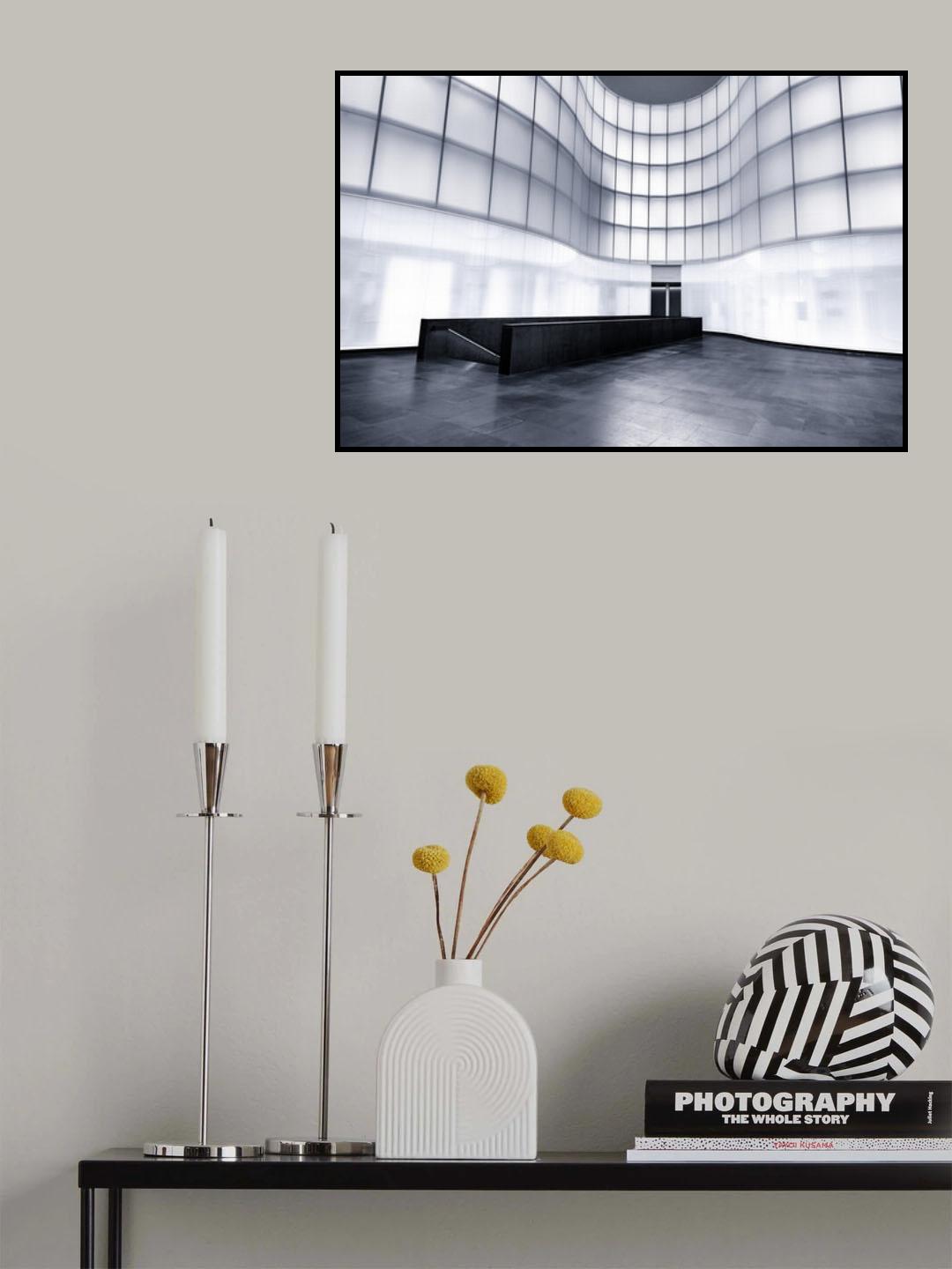 Empty Hall Poster och Canvastavla