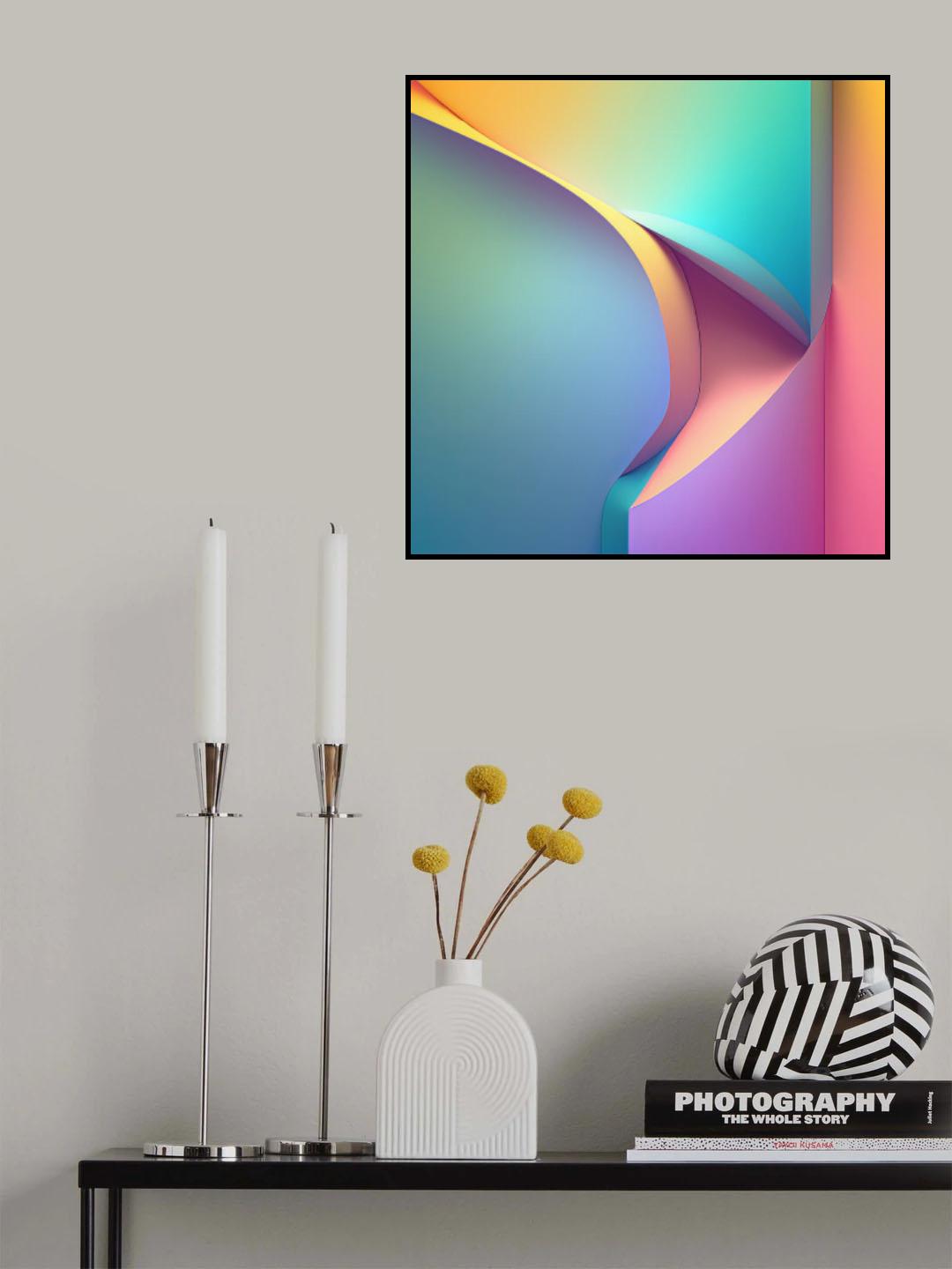 Gradient 38 Poster och Canvastavla