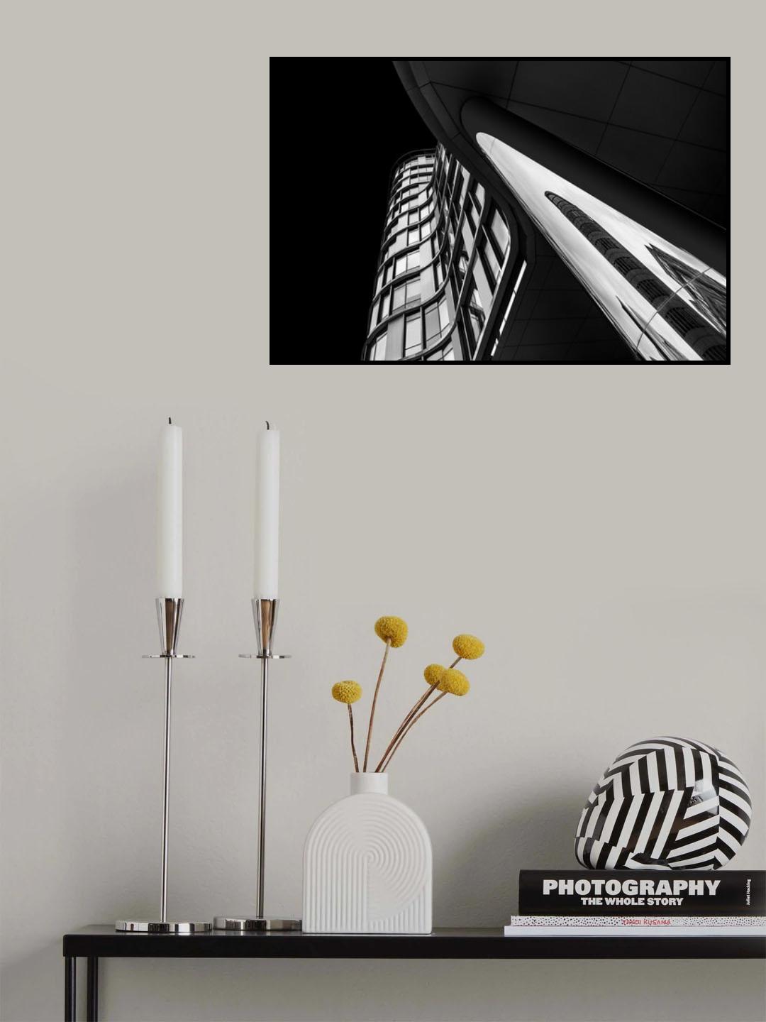 Silver Poster och Canvastavla