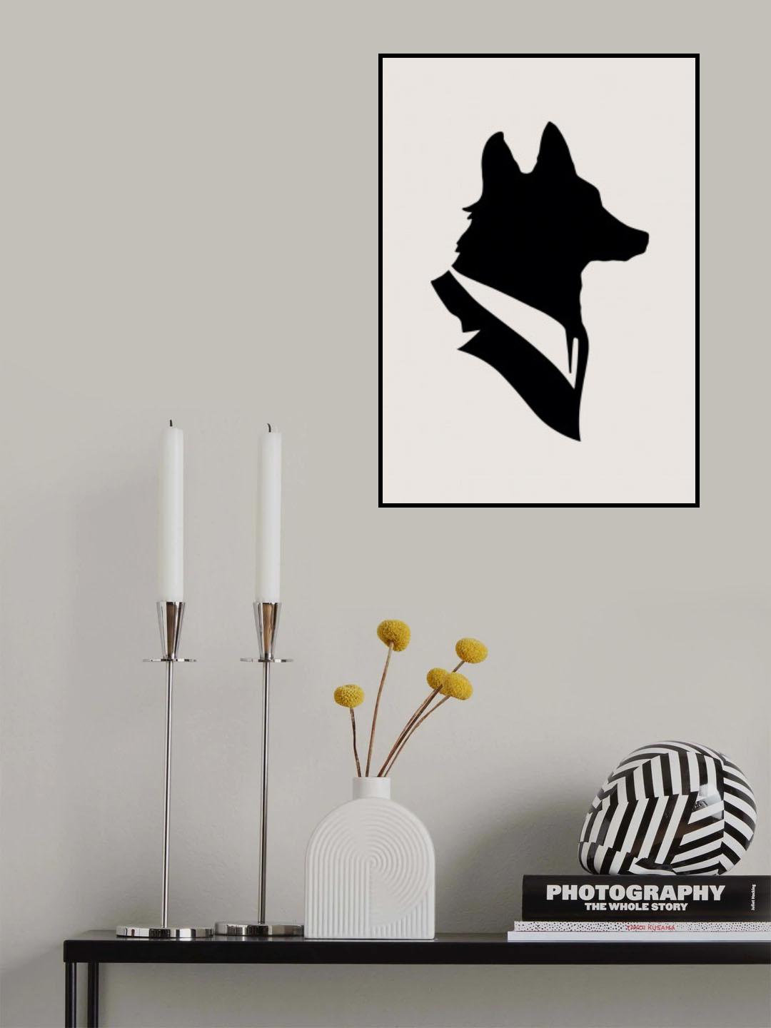 Monsieur Renard Poster och Canvastavla