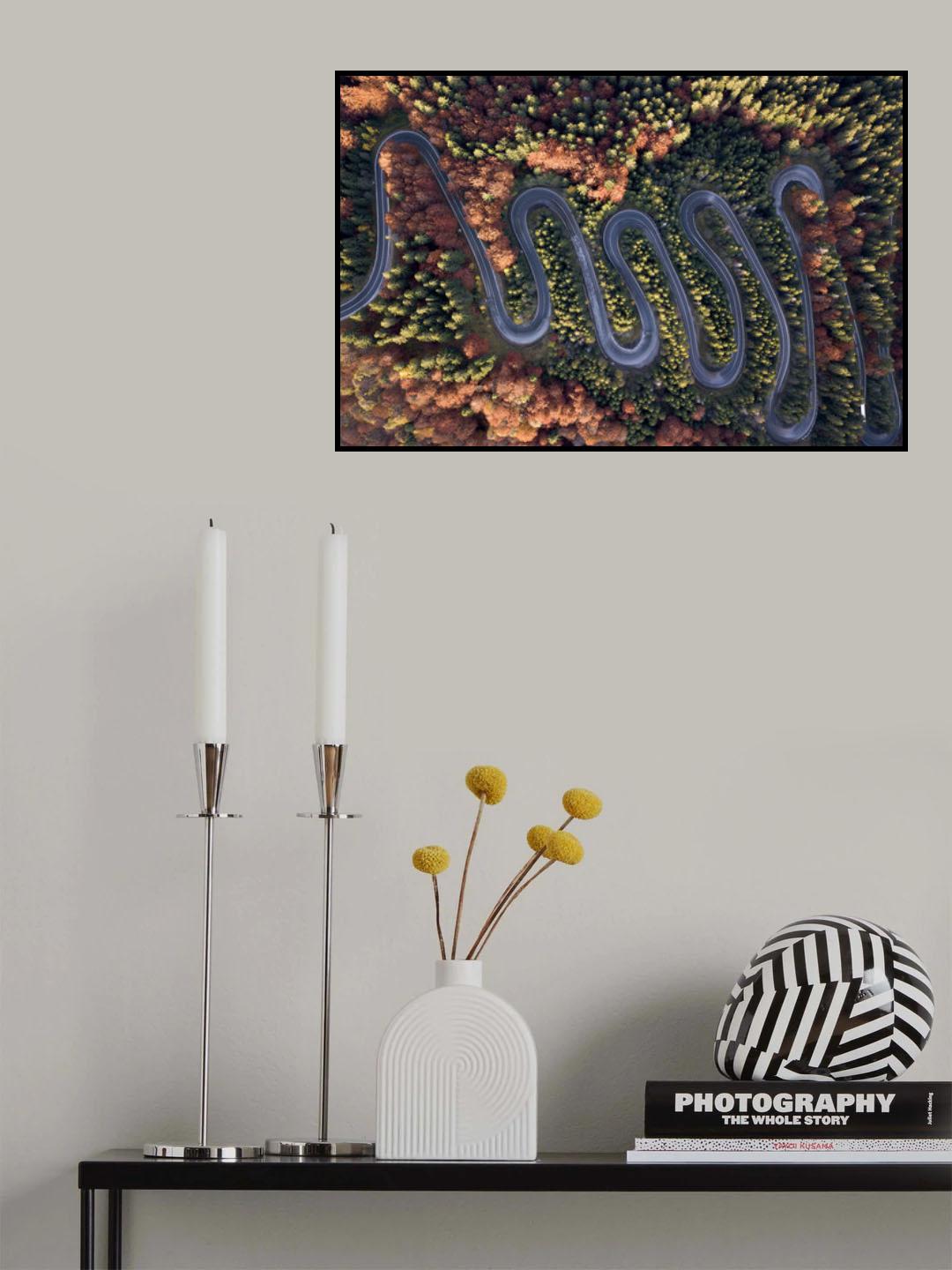 The beautiful road Poster och Canvastavla