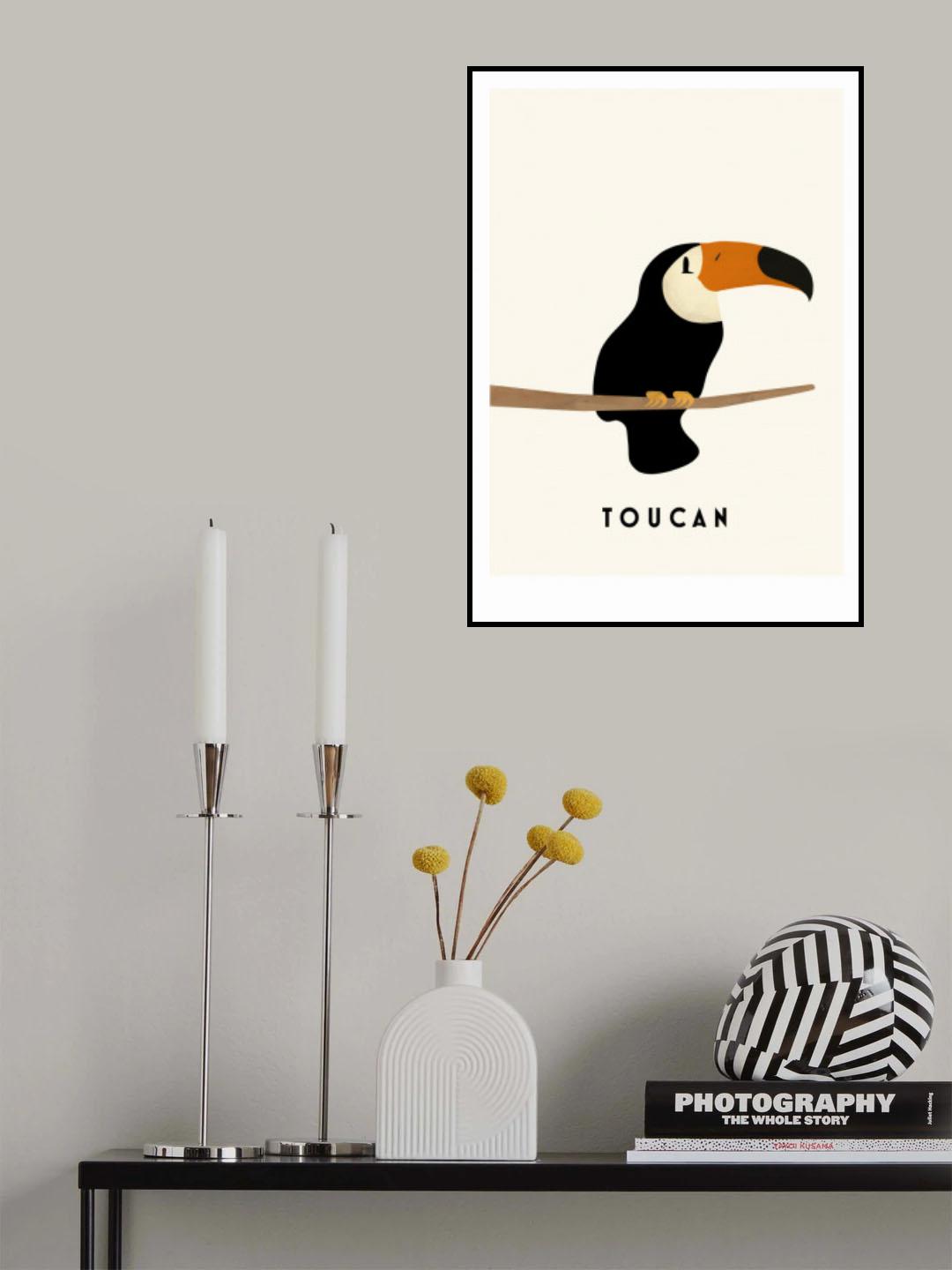 Tucan Poster och Canvastavla
