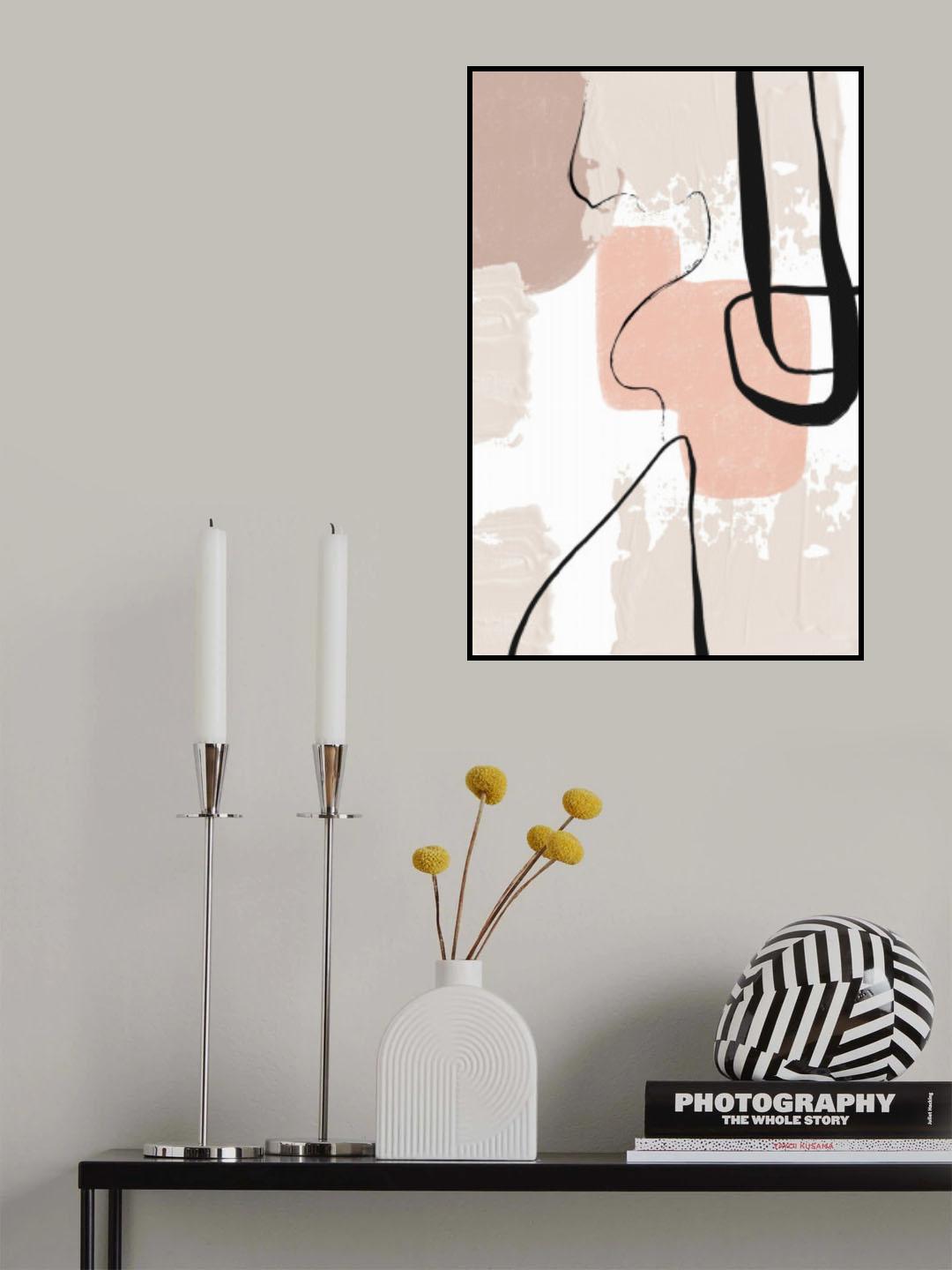 Smooth Shapes 3 Poster och Canvastavla