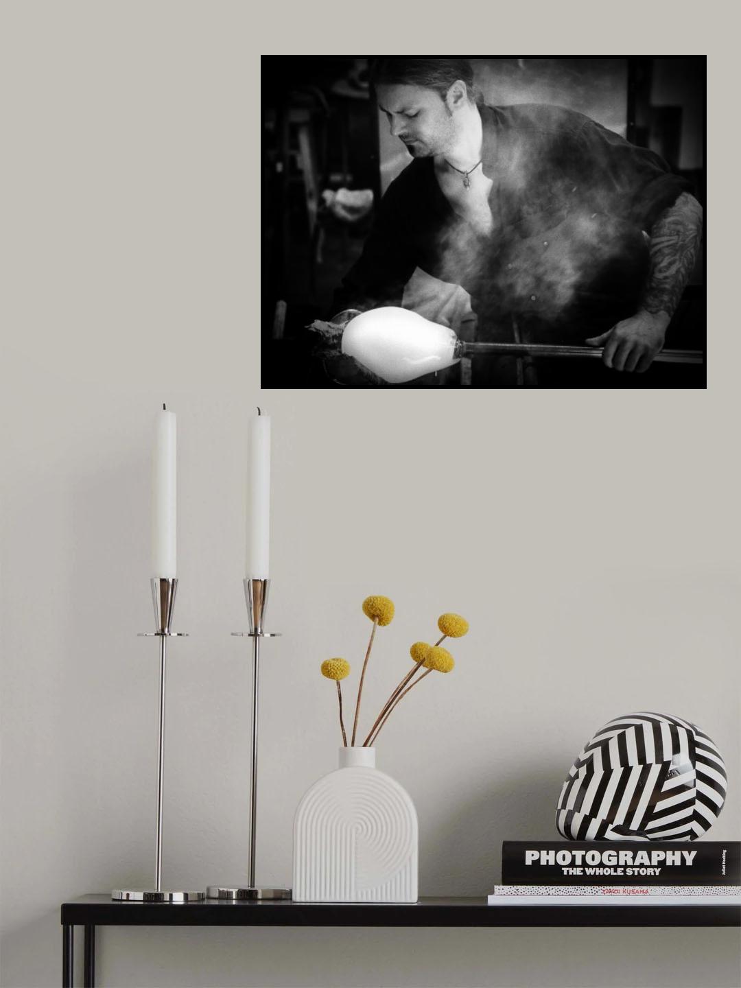 The Glassblower Poster och Canvastavla