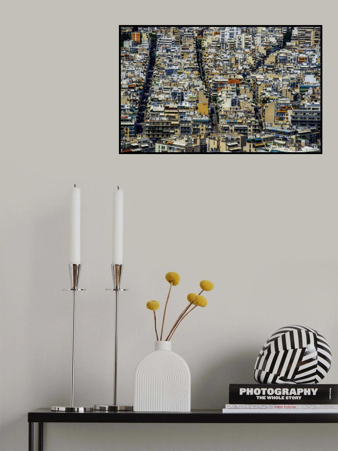 Athens urban 5 Poster och Canvastavla