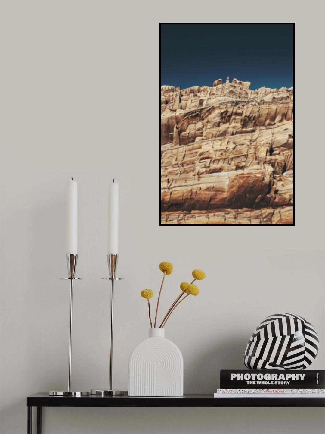 Rock Formations Poster och Canvastavla