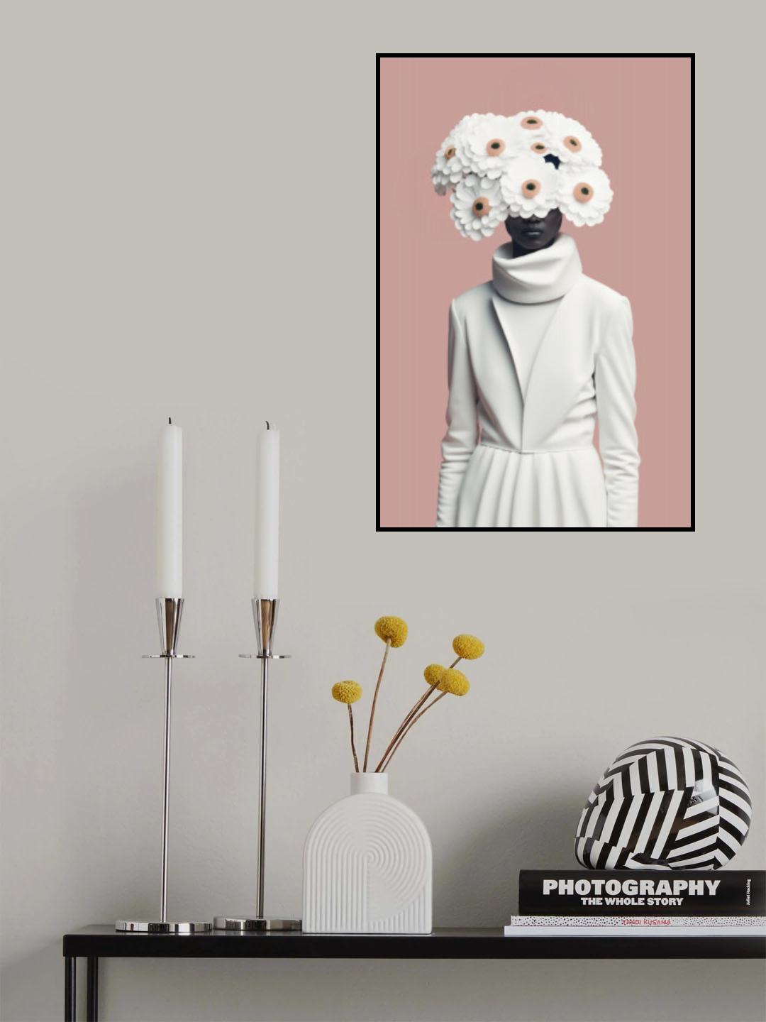 Flower Fashion Poster och Canvastavla