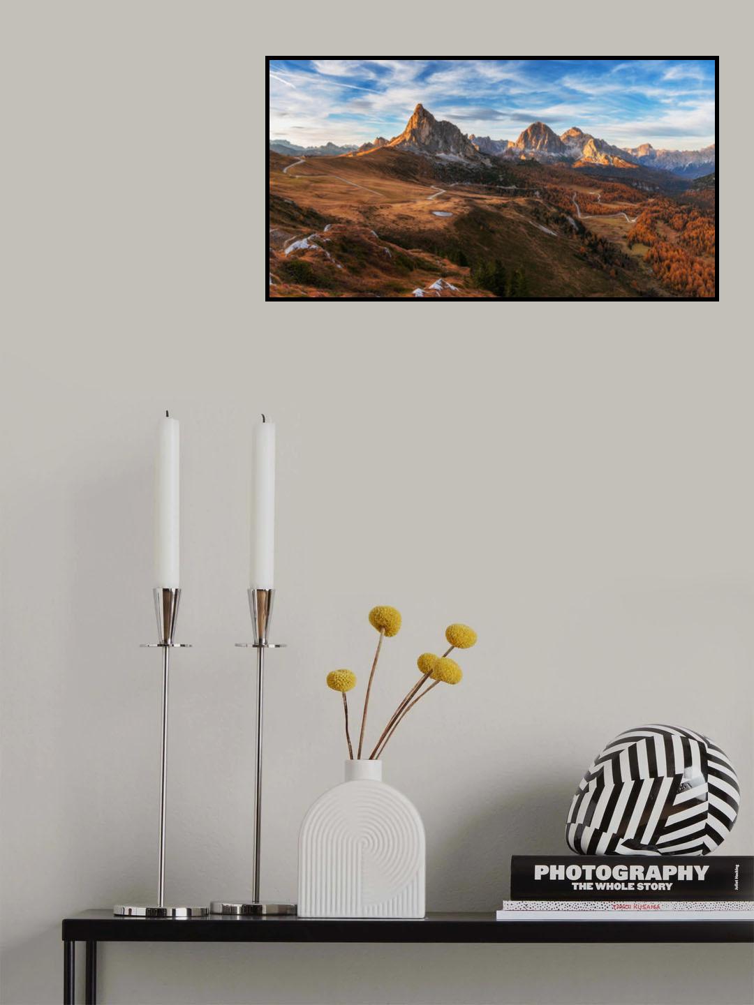 Autumn in Dolomites Poster och Canvastavla