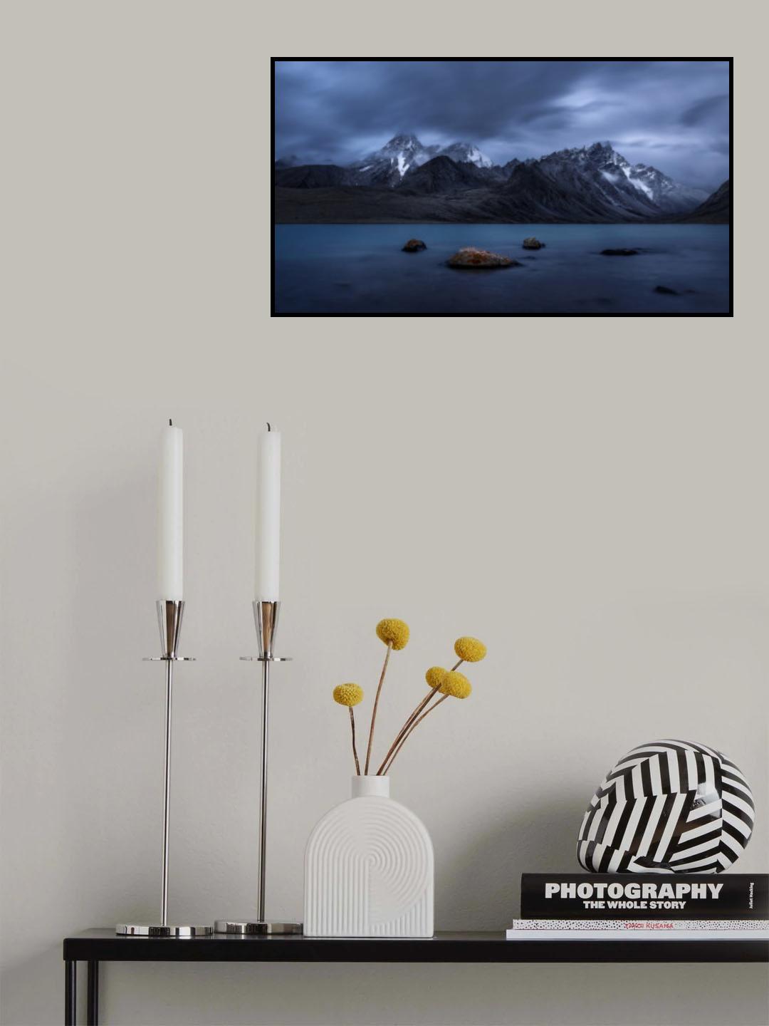 Snow Mountain Amazhimi Poster och Canvastavla