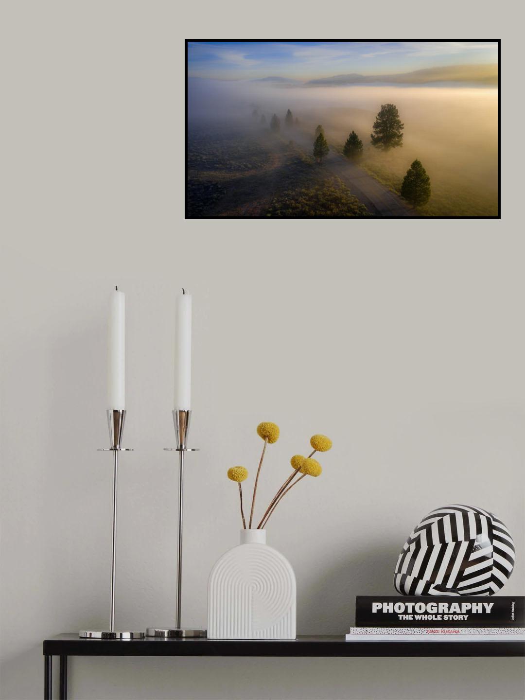 Mountain Sunrise Poster och Canvastavla