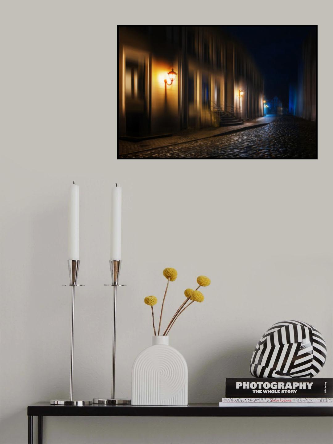 Evening mirage Poster och Canvastavla
