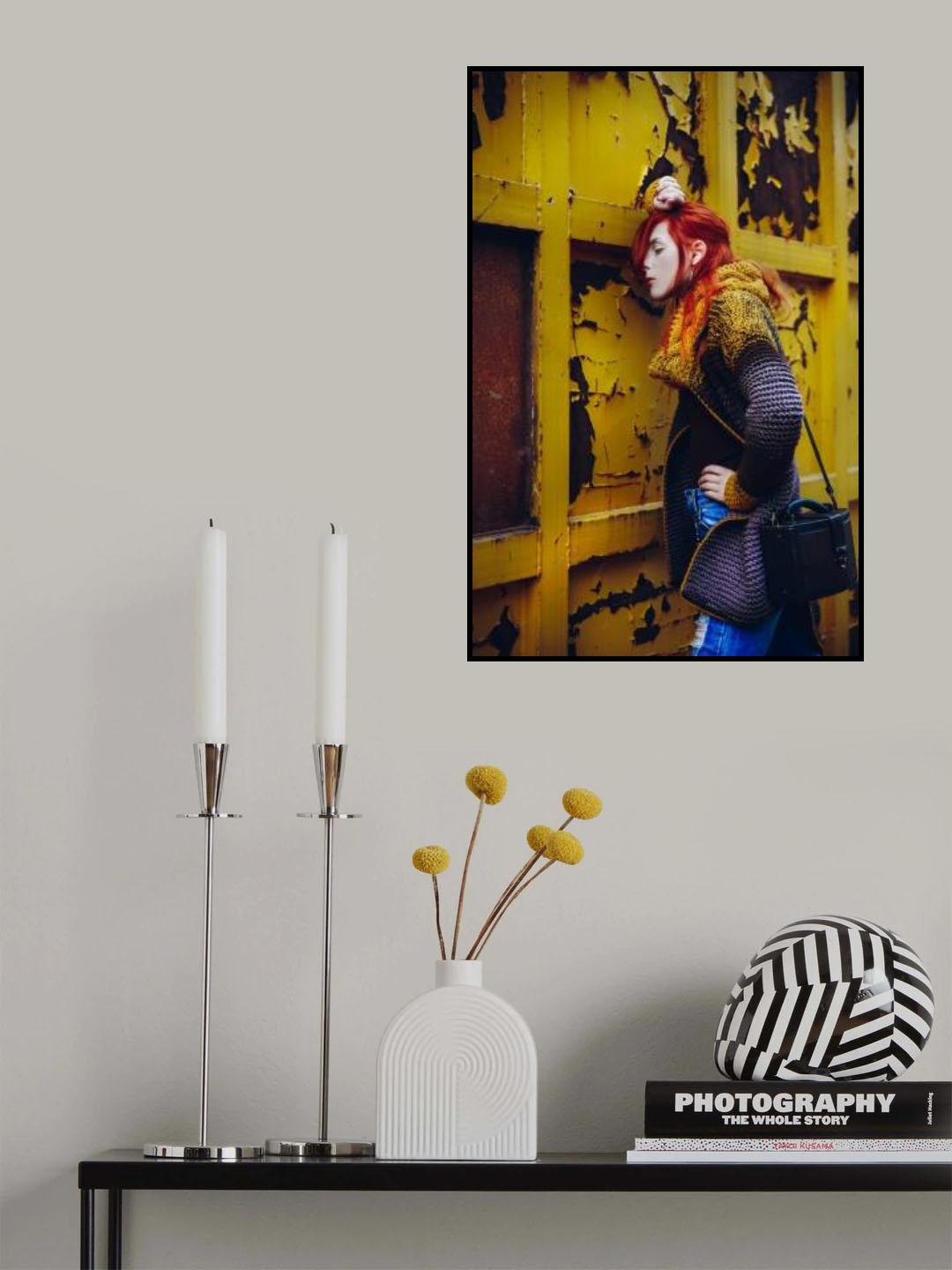 Feel Yellow Poster och Canvastavla