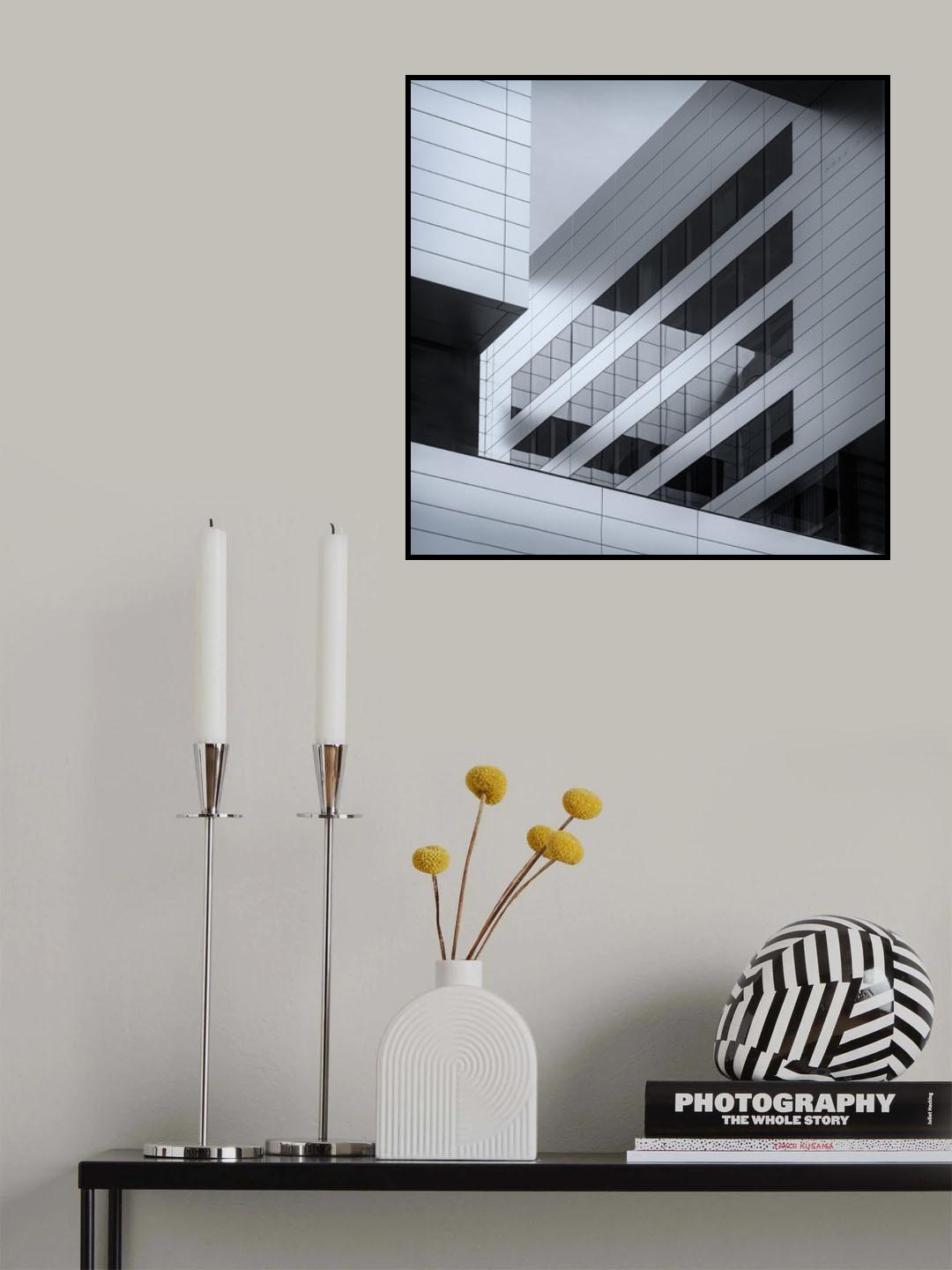 Lines and Shapes Poster och Canvastavla