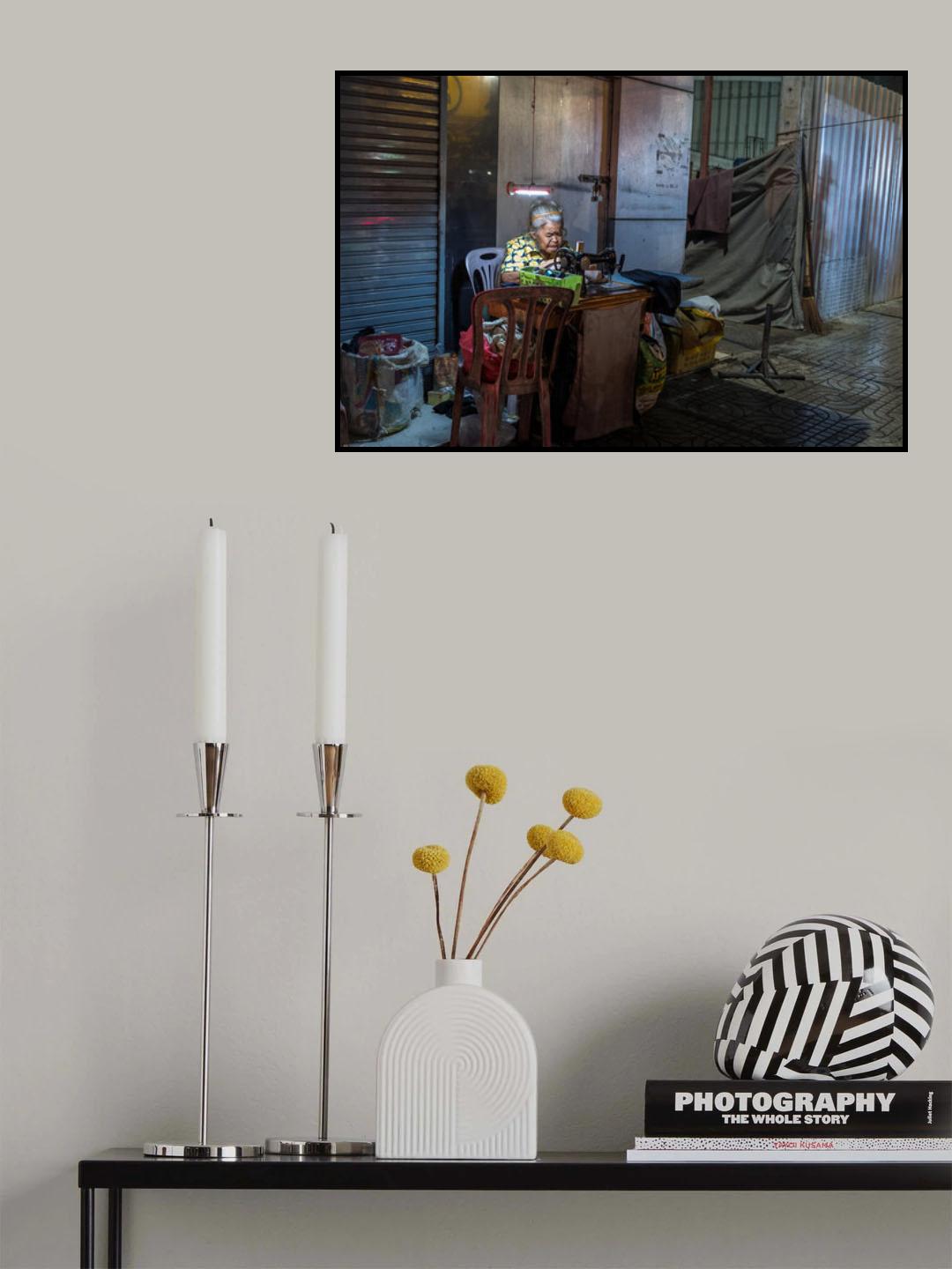 The seamstress Poster och Canvastavla