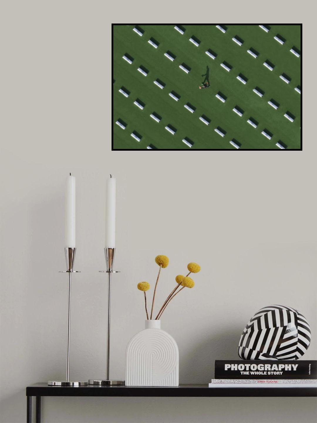 Dot and lines Poster och Canvastavla