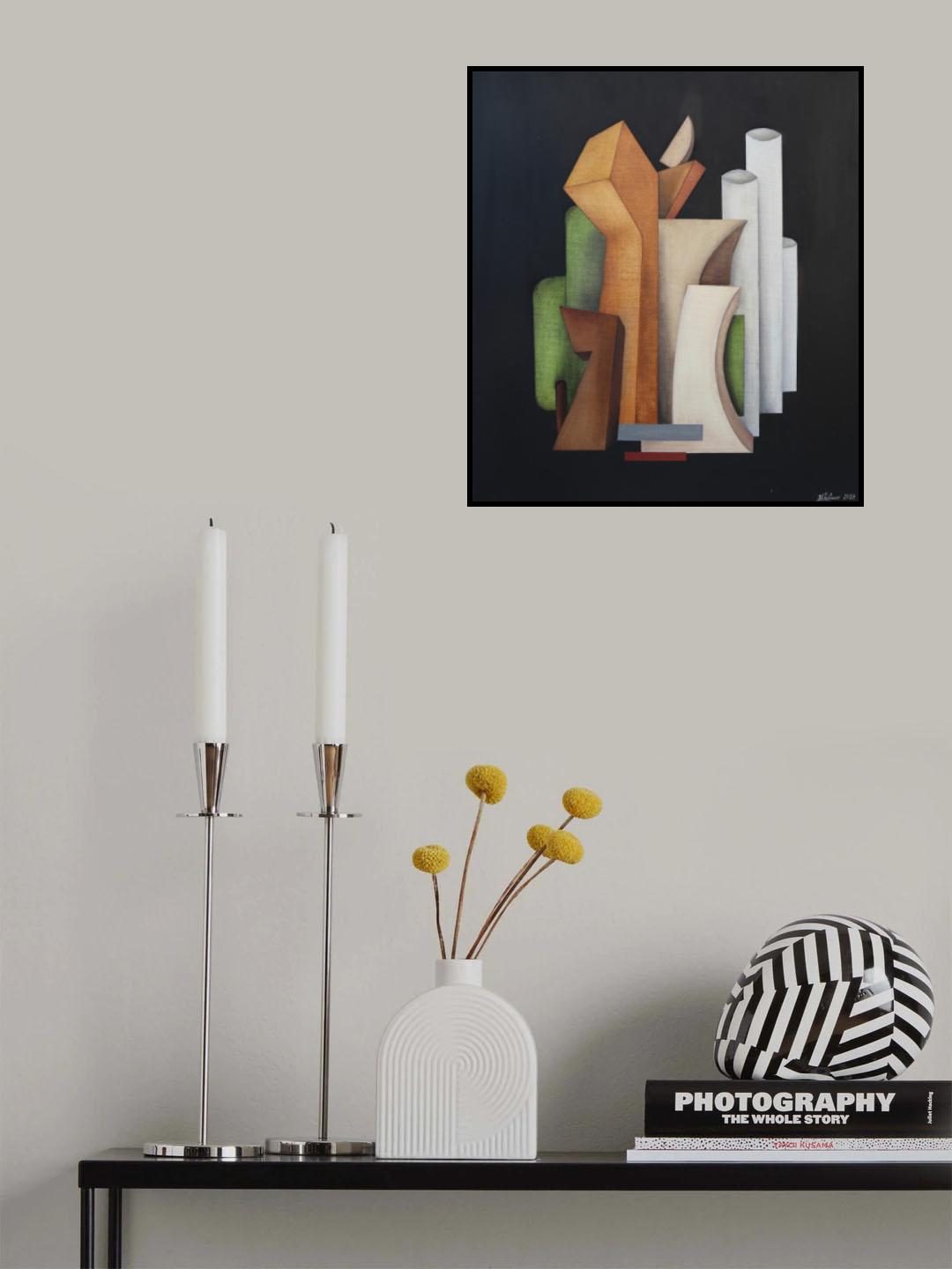 12 tones of Arnold Schoenberg Poster och Canvastavla