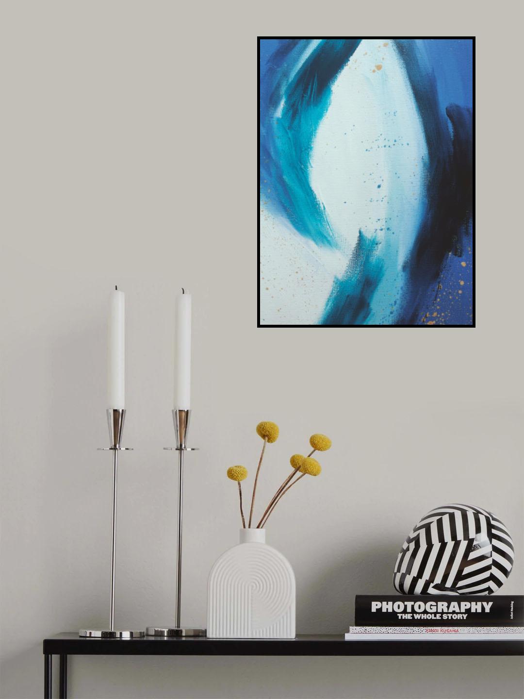 Abstract 36 Poster och Canvastavla