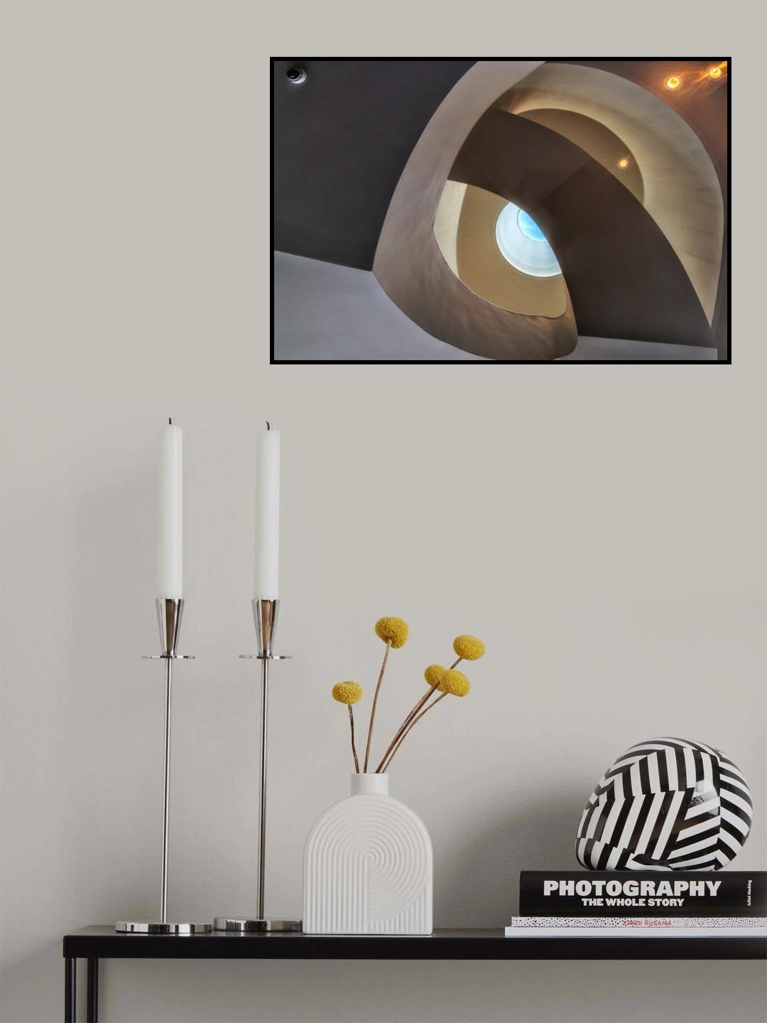 ceiling roof light Poster och Canvastavla